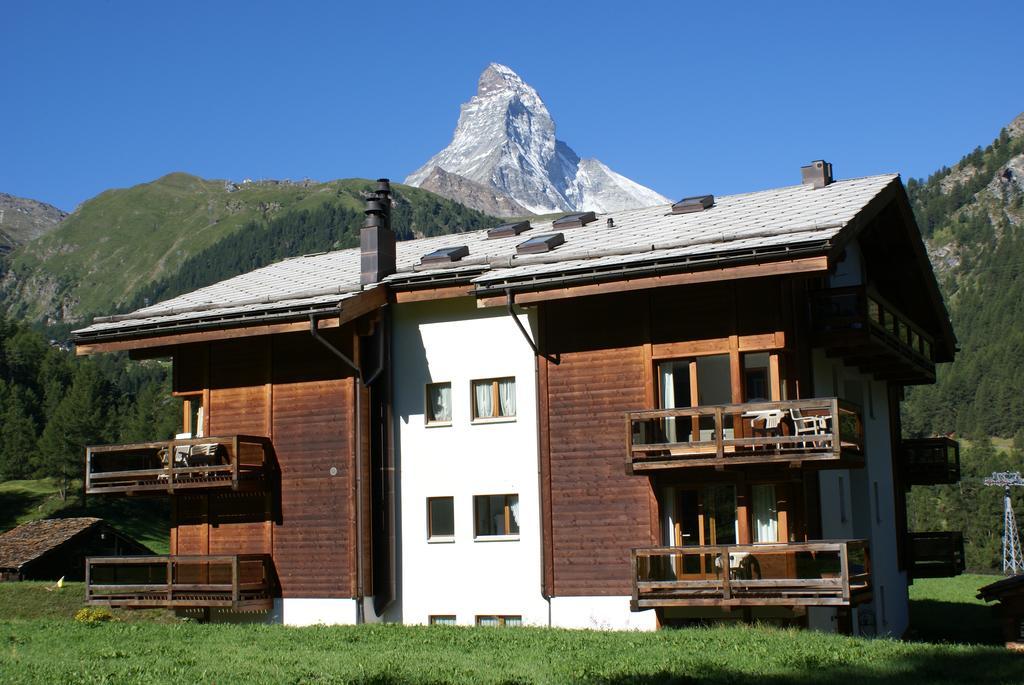 Haus Galileo Daire Zermatt Oda fotoğraf
